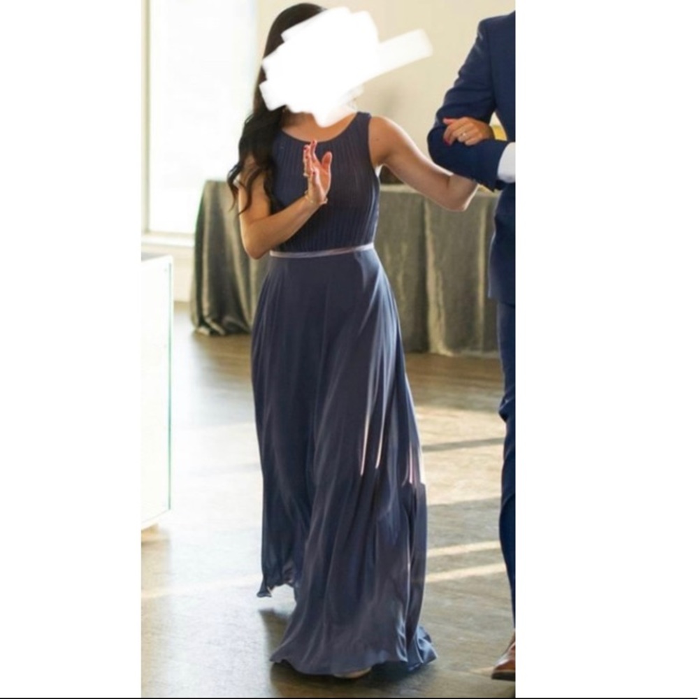 Azazie Avery Bridesmaid Dress in Stormy